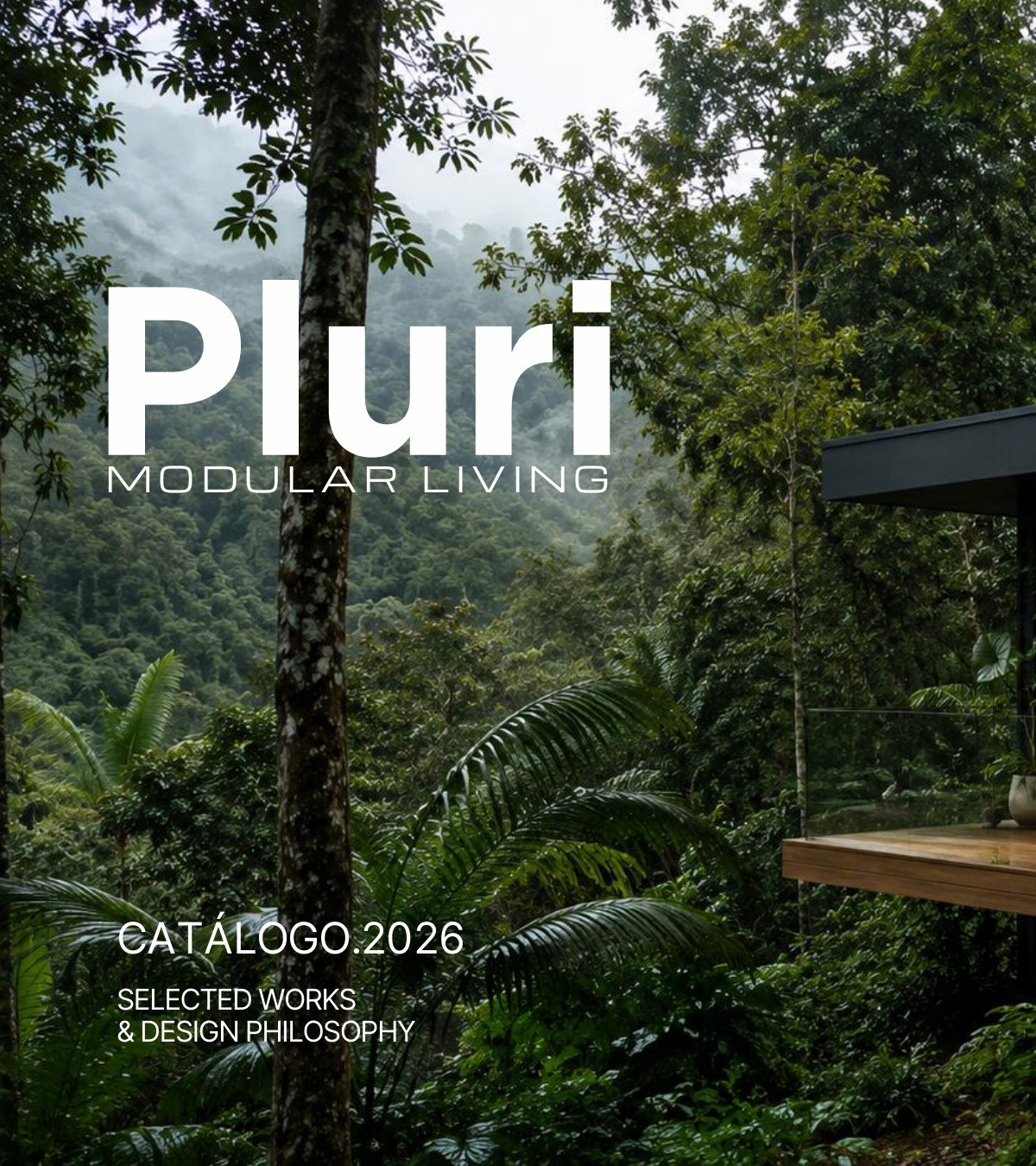 Cabin Pluri integrada à Mata Atlântica